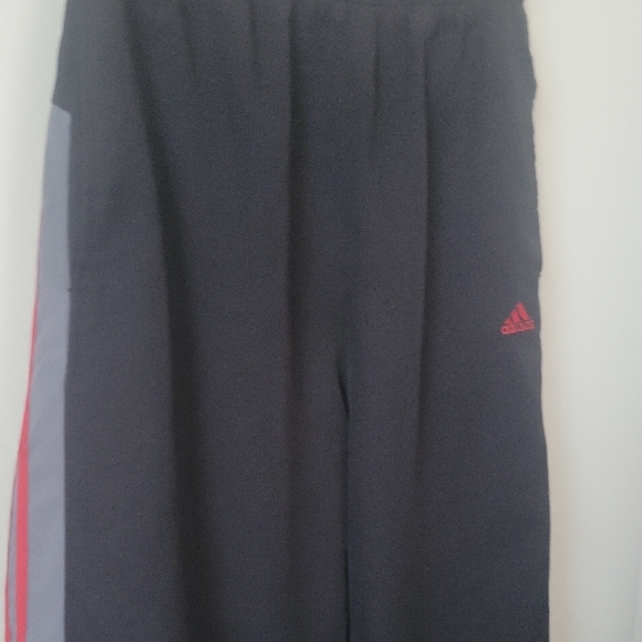 Adidas Black and Red Sweatpants - Picture 7 of 8